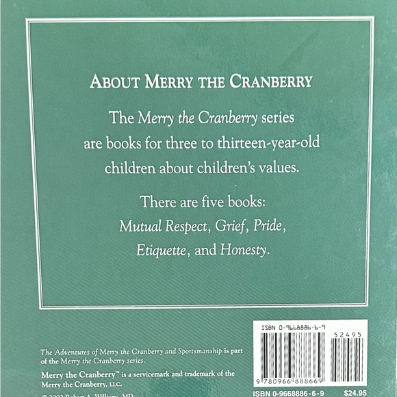 The Adventures of Merry the Cranberry Children’s/Adolescent book set - Picture 5 of 11